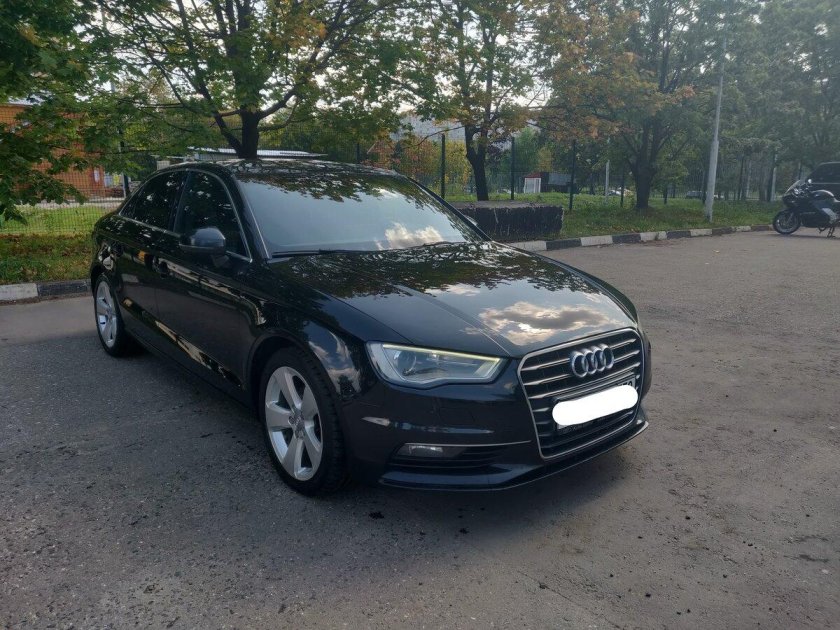 Ауди а3 седан черная