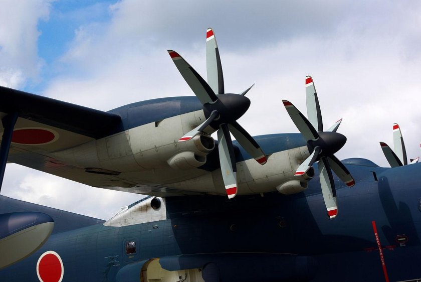 Самолета-амфибии SHINMAYWA us-2