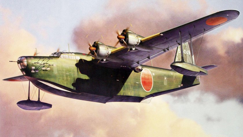 Летающая лодка Каваниси h8k Эмили