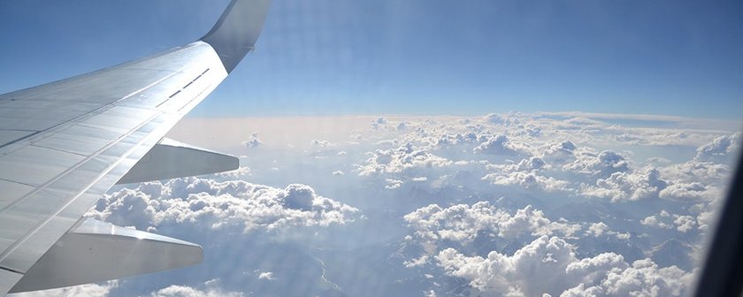 Окно самолета