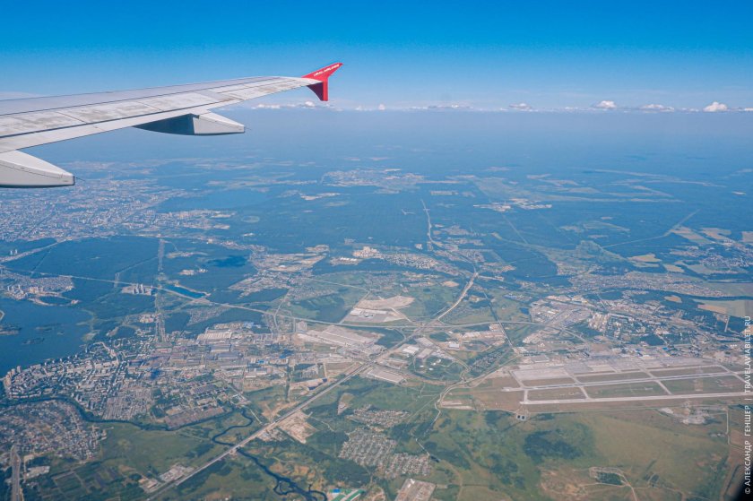 Вид с самолета