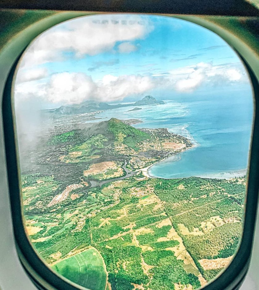 Вид из самолета