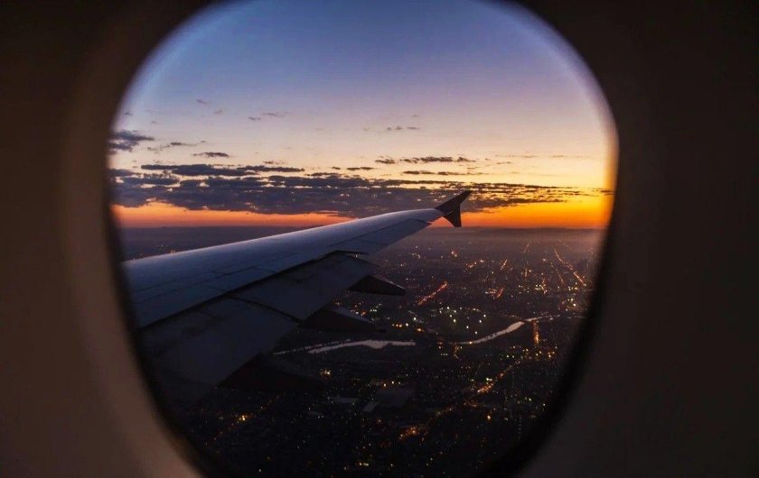 Вид из иллюминатора