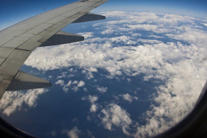 Вид из самолета