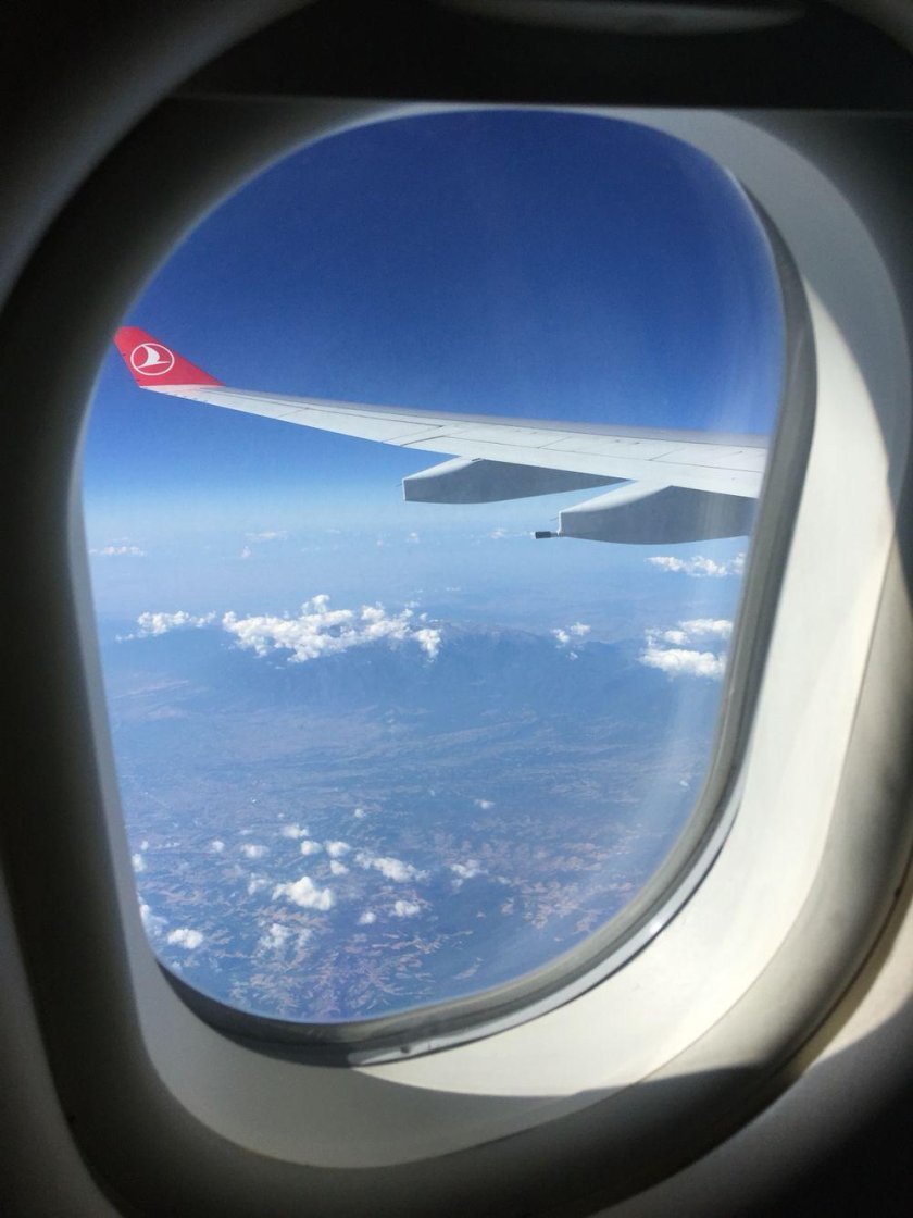 Вид из иллюминатора