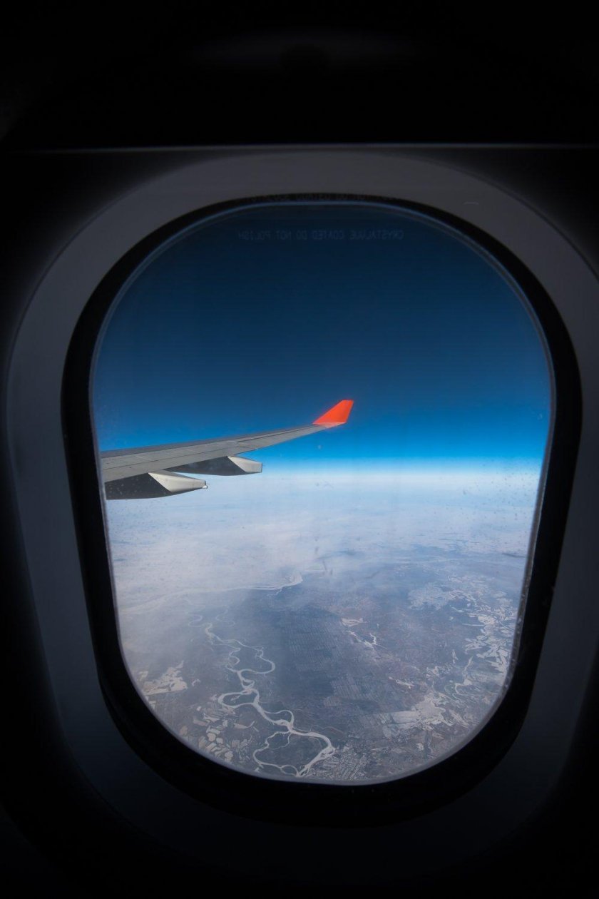 Вид из иллюминатора