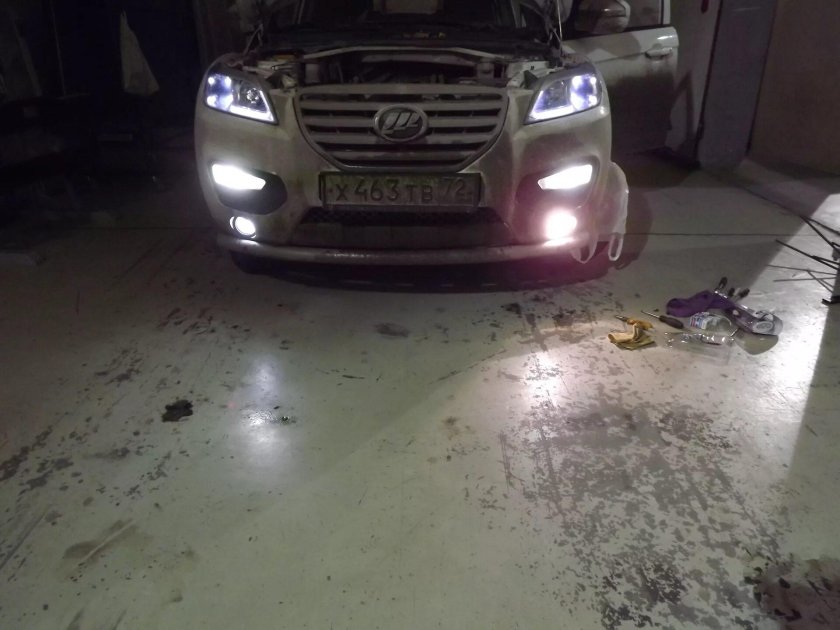 Ходовые огни Лифан х60