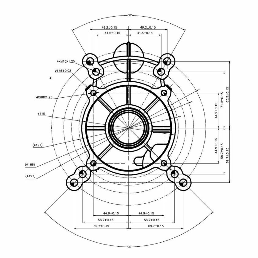 Двигатель Loncin lc2v80