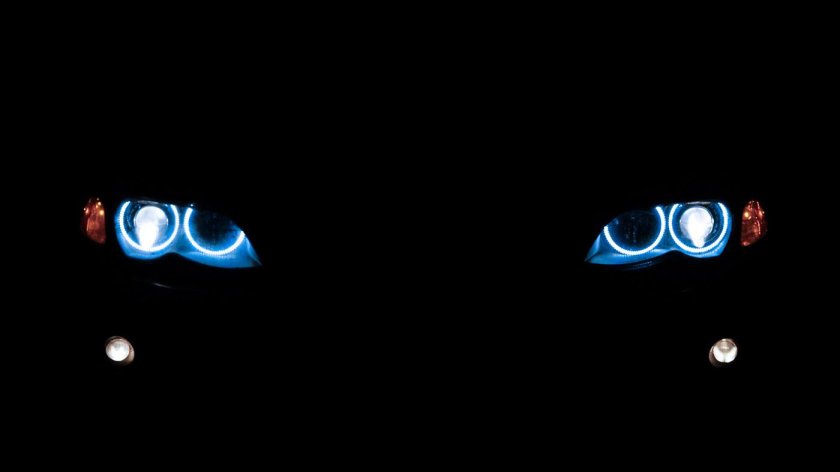 BMW e46 в темноте