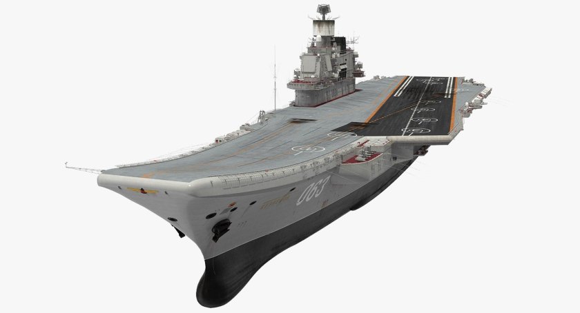 05713 Trumpeter 1/700 авианосец "Адмирал Кузнецов"