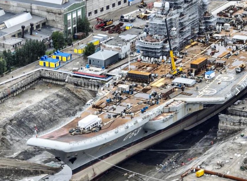 Тяжелый авианесущий крейсер адмирал кузнецов