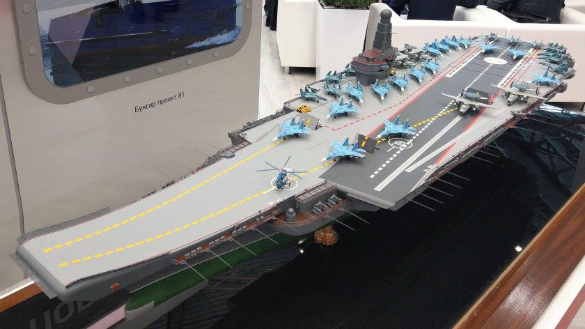 Авианосцы проекта 11430э «Ламантин»