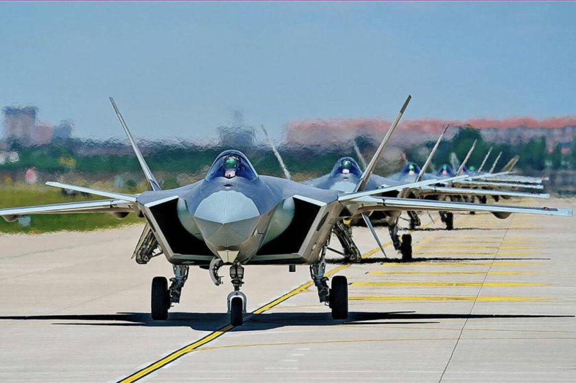 Chengdu j-20 Mighty Dragon
