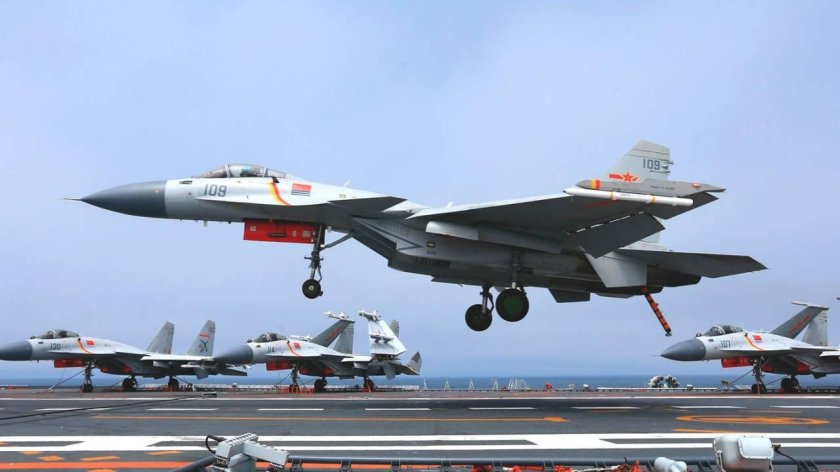 Истребители j-15 Shenyang
