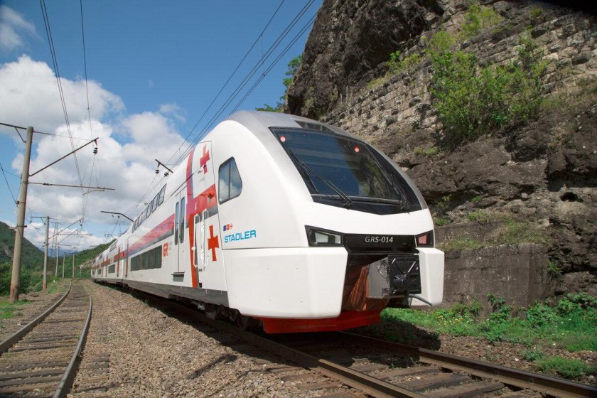 Stadler поезд Тбилиси Батуми