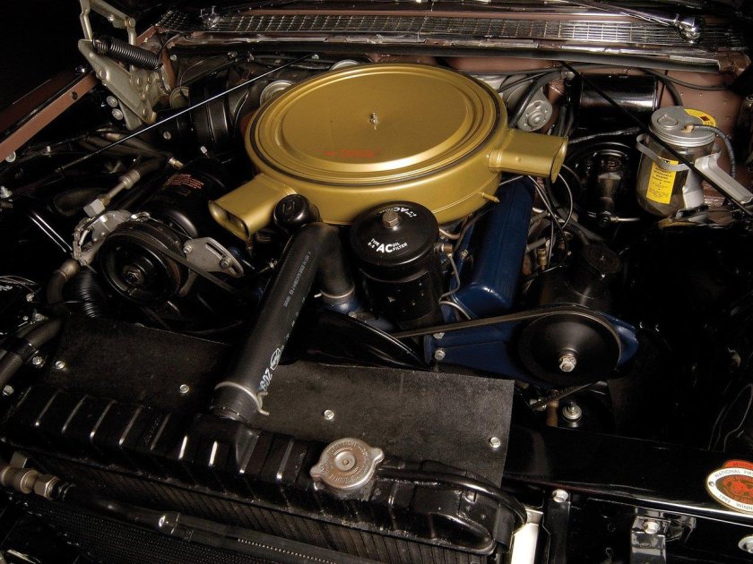 Cadillac Eldorado 1959 двигатель