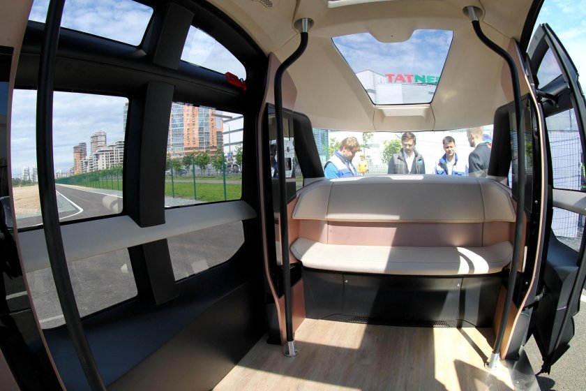 КАМАЗ-1221 Шатл беспилотный автобус