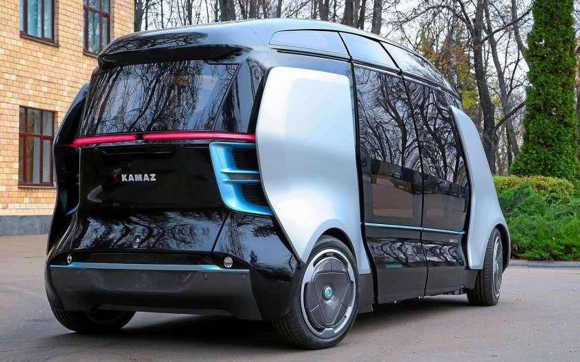 КАМАЗ-1221 Шатл беспилотный автобус