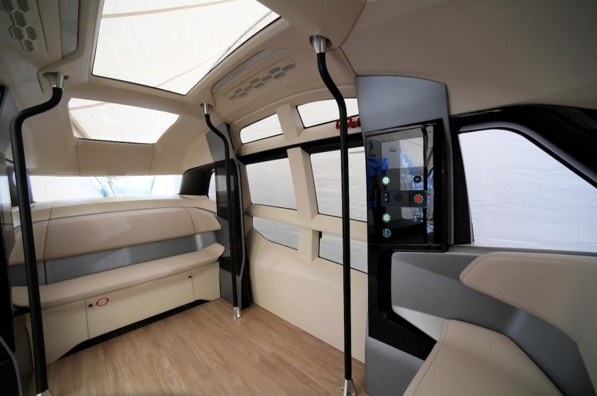 КАМАЗ-1221 Шатл беспилотный автобус