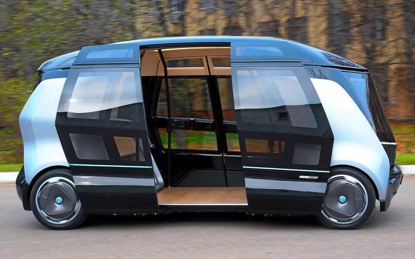 КАМАЗ-1221 Шатл беспилотный автобус