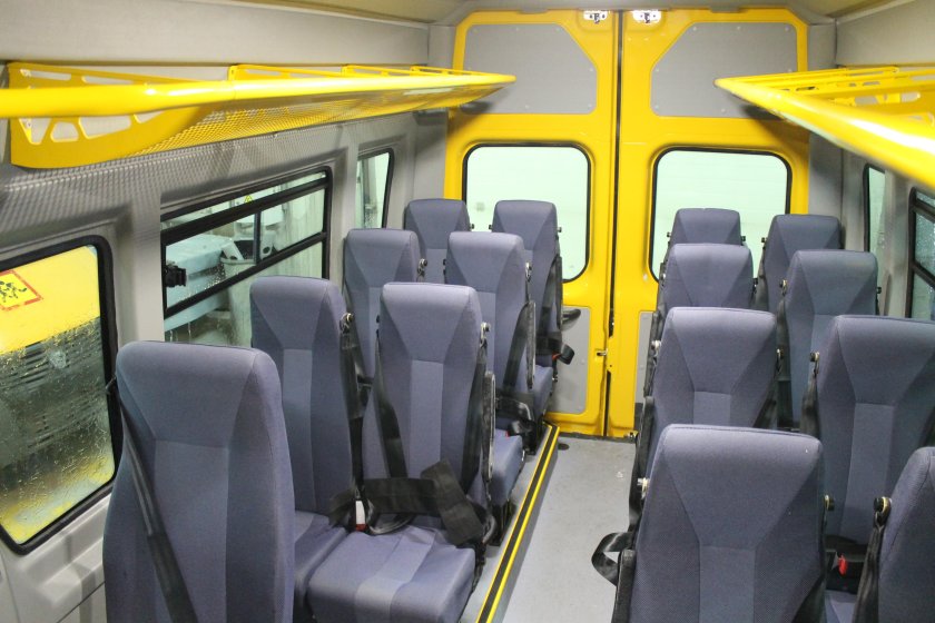 Газель Некст пассажирская салон