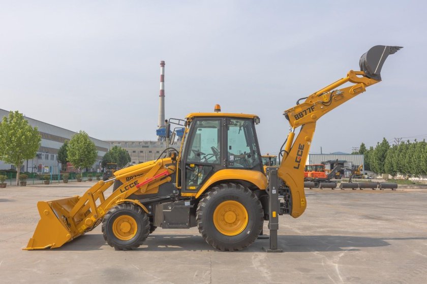 Экскаватор погрузчик lgce b 877 f