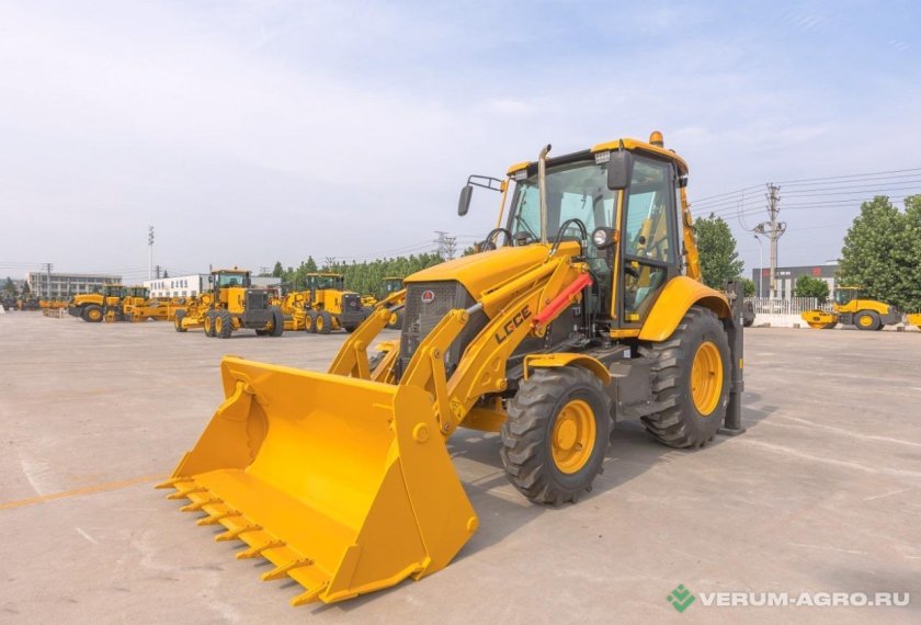 Lgce b877f экскаватор-погрузчик