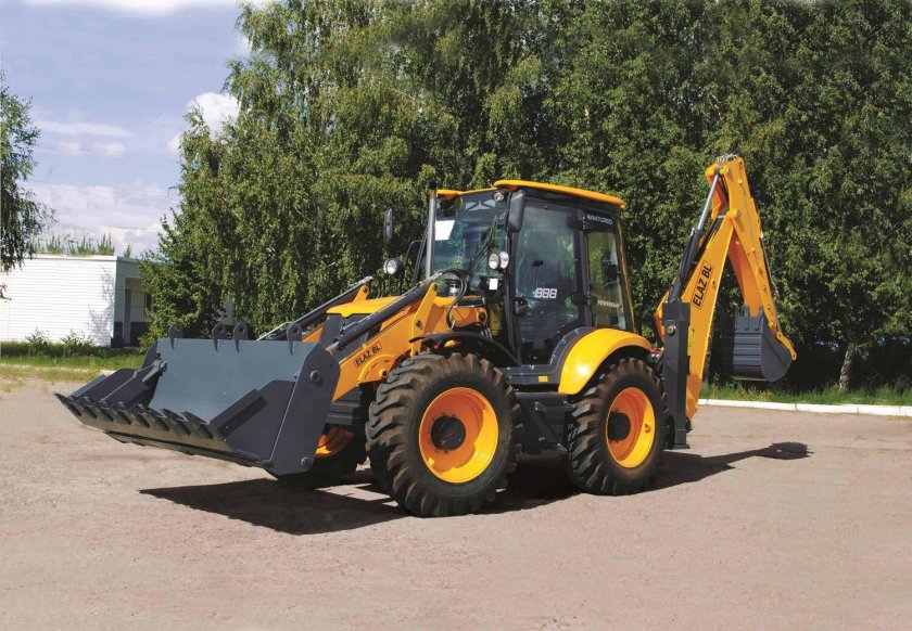 Экскаватор-погрузчик Elaz-BL 888