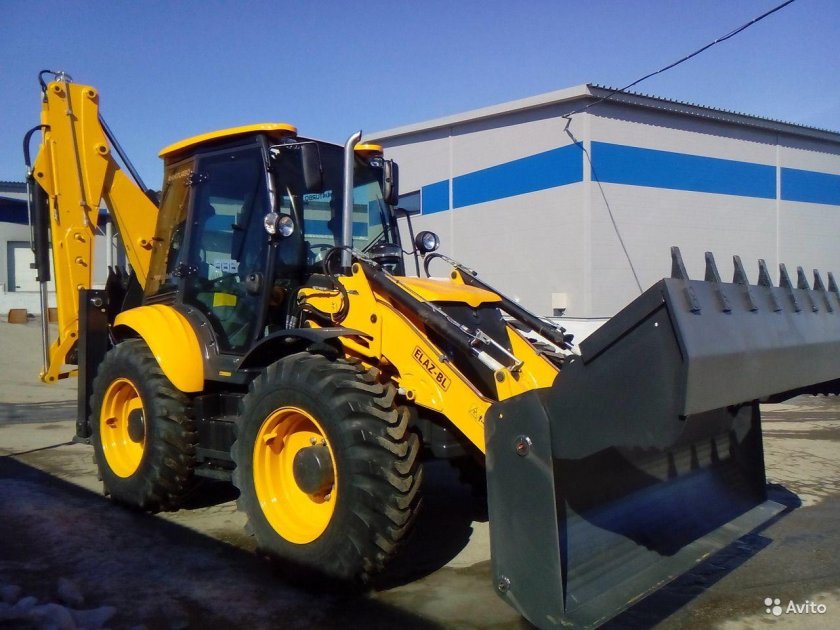 Экскаватор-погрузчик Elaz-BL 888