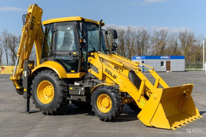 Экскаватор-погрузчик SDLG b877f