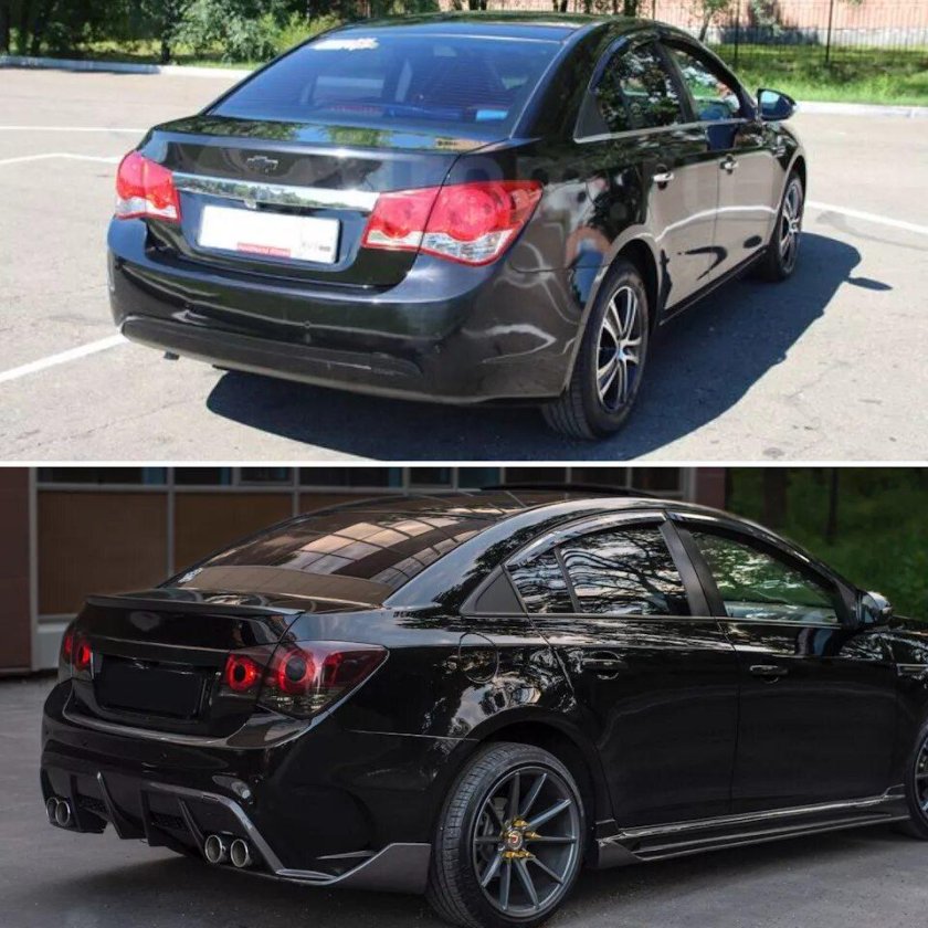 Chevrolet Cruze 2013 Black Tuning