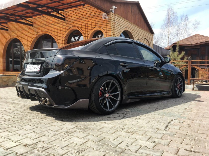 Chevrolet Cruze 2013 Black Tuning