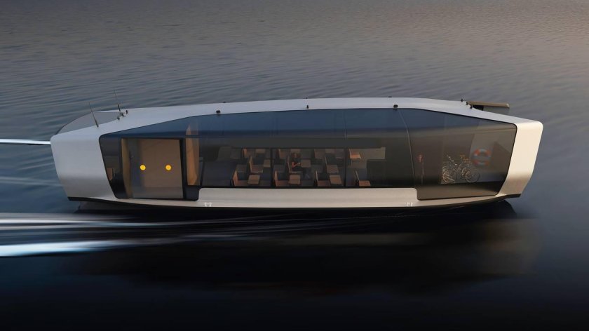 Речной трамвайчик в Москве 2022