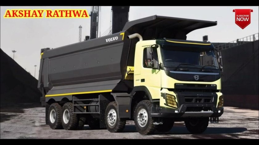Volvo FMX 8x4 самосвал