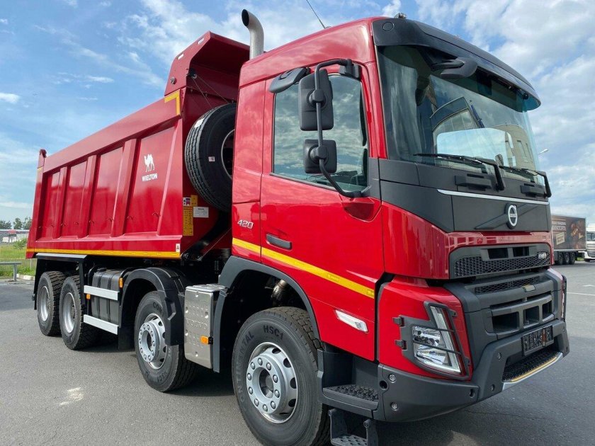 Вольво самосвал 6х4