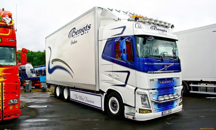 Volvo fh12 фургон