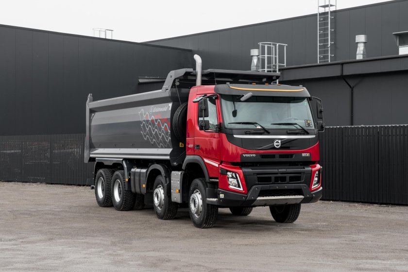 Volvo FMX 8x4 самосвал