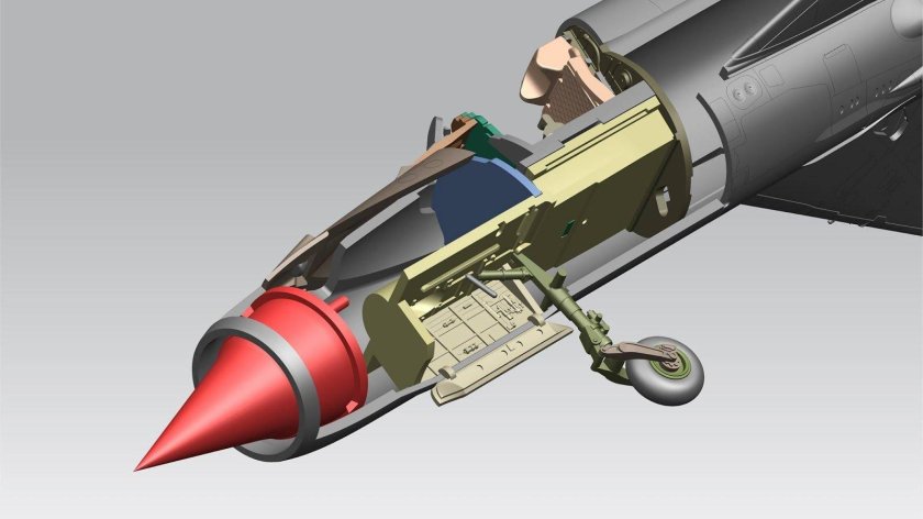 Конус воздухозаборника миг-21