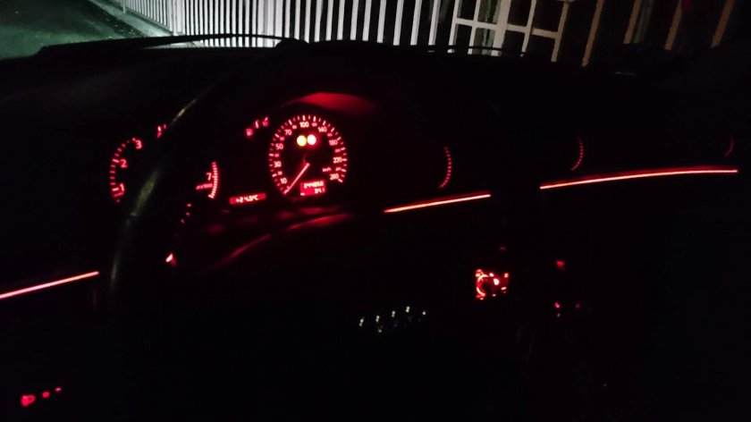 Подсветка салона Ауди а4 б6