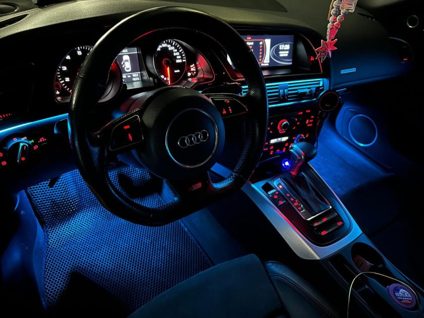 Подсветка салона ауди а4 б8