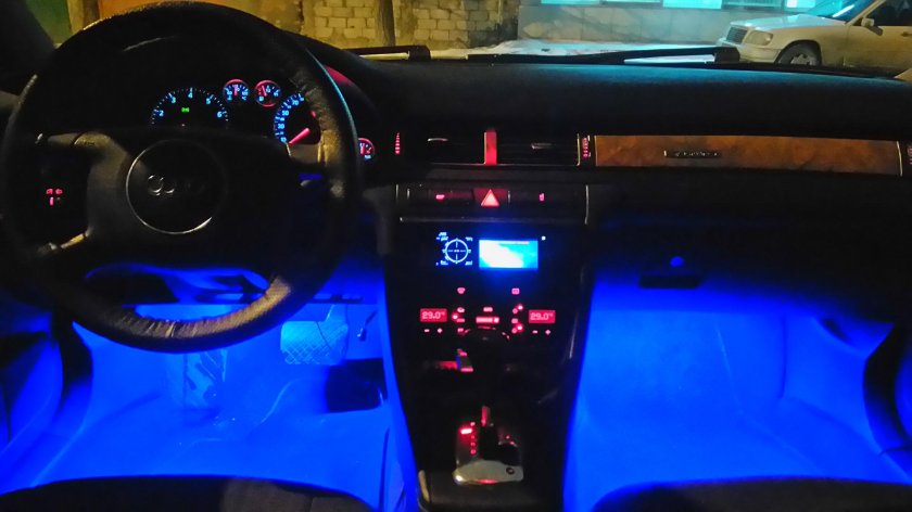 Подсветка салона пассат б5 плюс