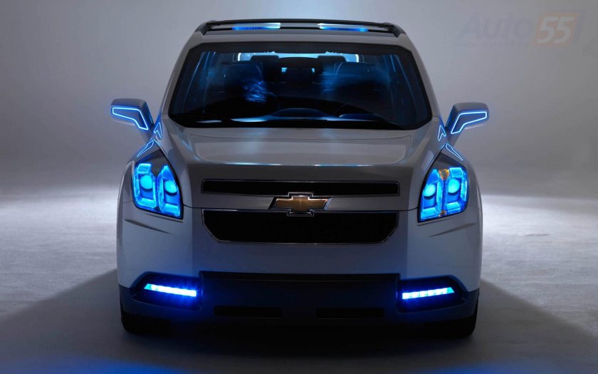 Тюнинговые фары на Шевроле Орландо