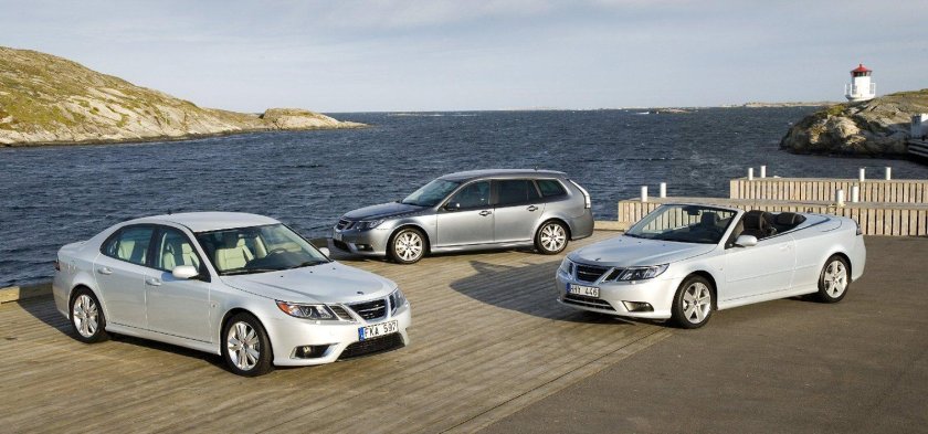 Saab Модельный ряд