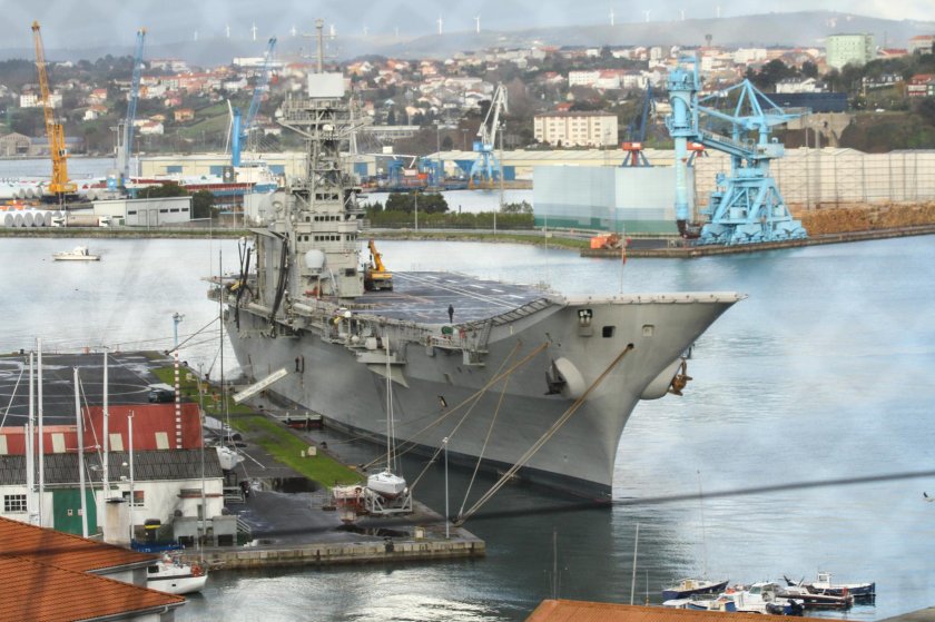 Spanish aircraft Carrier Príncipe de Asturias
