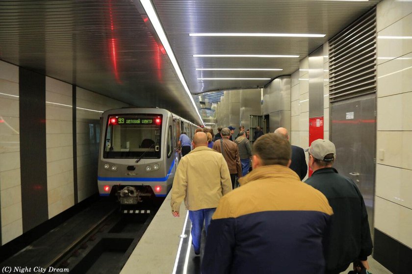 Станция метро деловой центр БКЛ