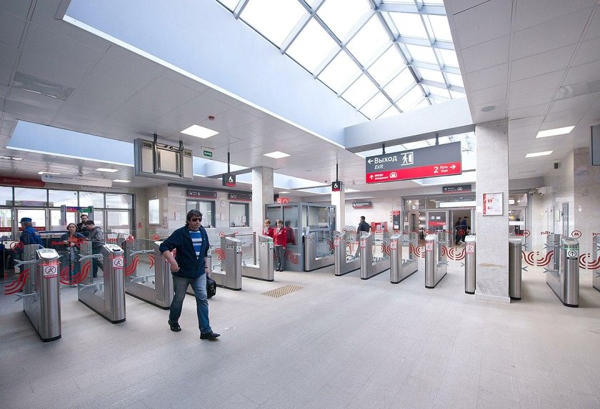 МЦК Ростокино турникет