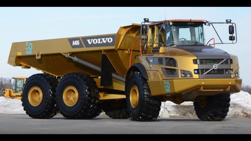 Сочленённый самосвал Volvo а40g