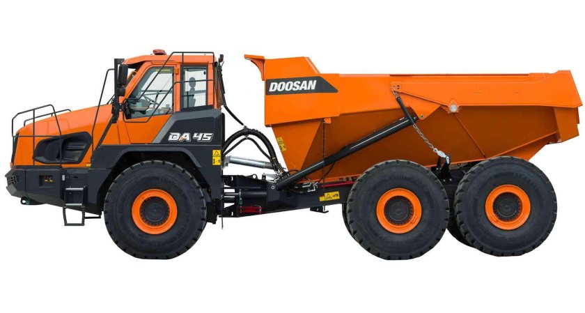 Сочлененный самосвал Дусан