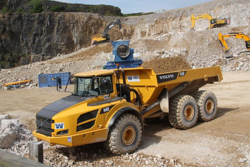 Самосвал Volvo a40f