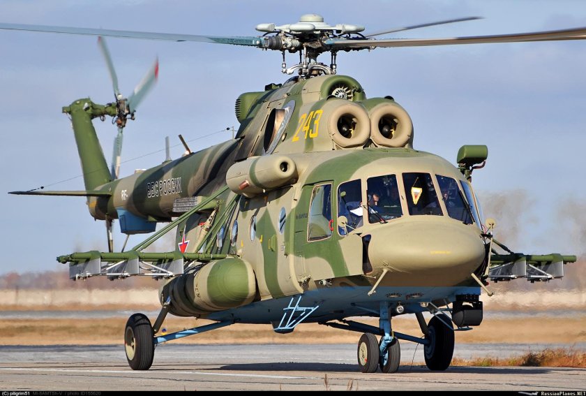 Вертолет ми-171ш России